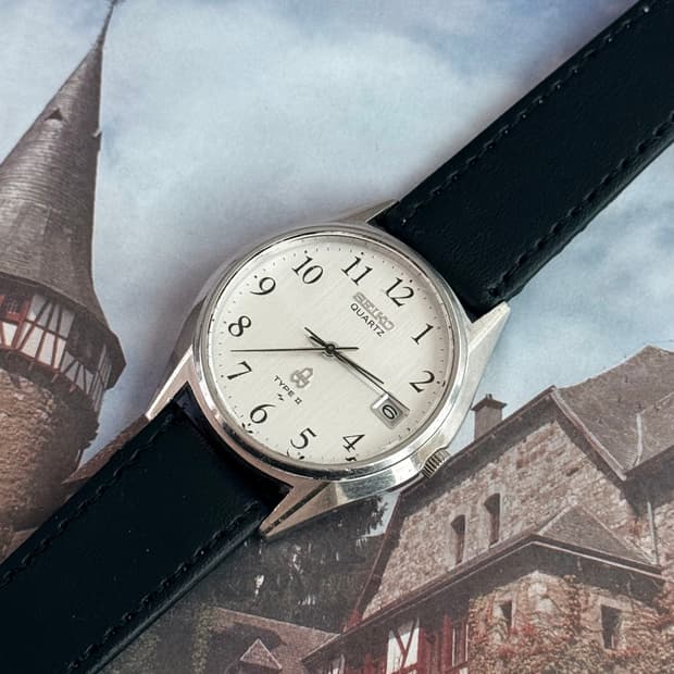 세이코 Seiko 쿼츠 타입 2 아라비안 