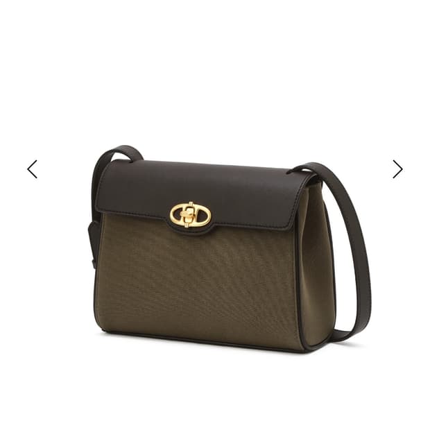 (최종가) athe 아떼 바네사브라운 메종 캔버스 크로스백 카키