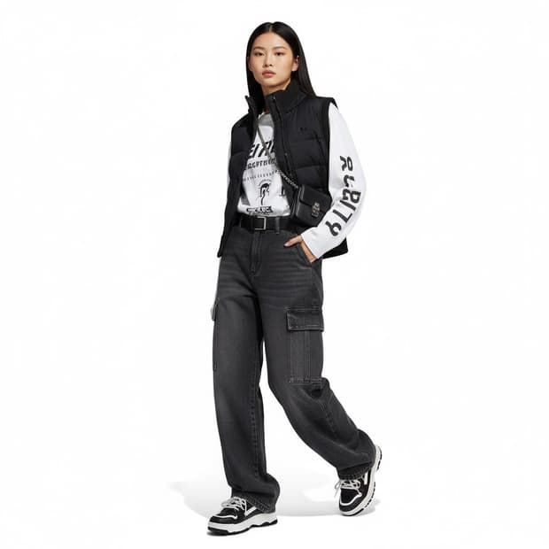 아디다스 유로파 패딩조끼