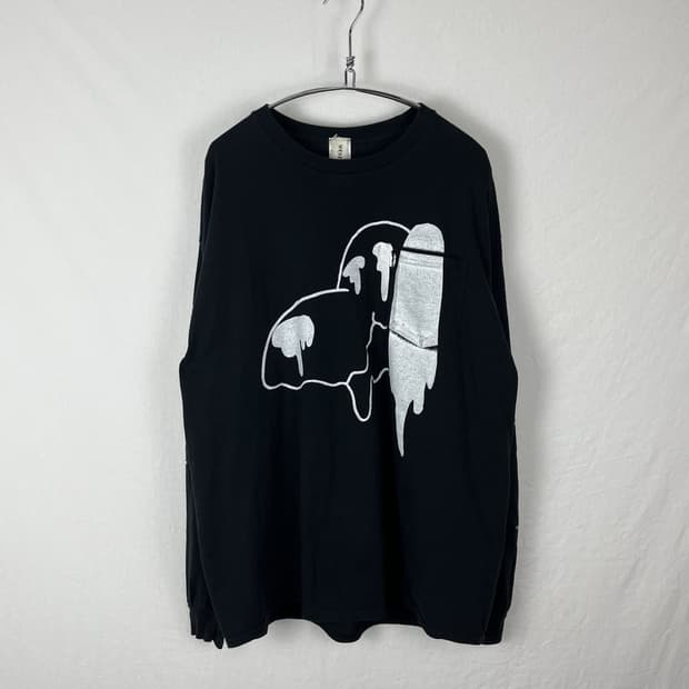 WESTFALL  스누피 페인팅 롱슬리브 