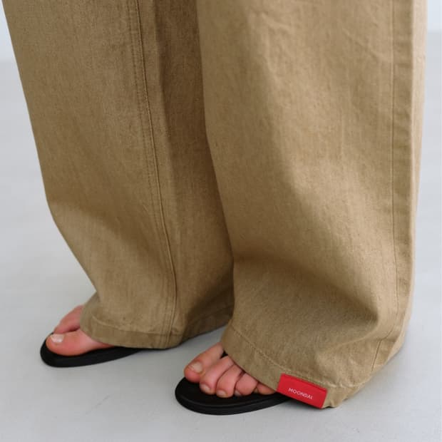 문달 Grain Selvedge Denim 데님 (Beige) S