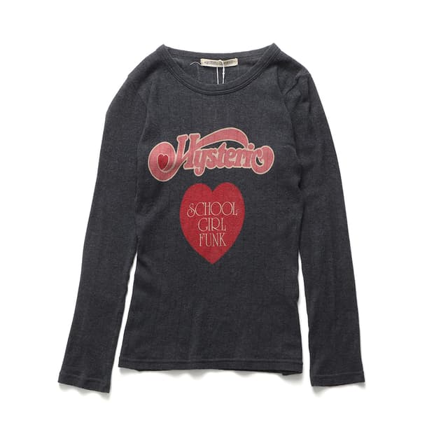 히스테릭글래머 HYSTERIC GLAMOUR 90s L/S T-shirt