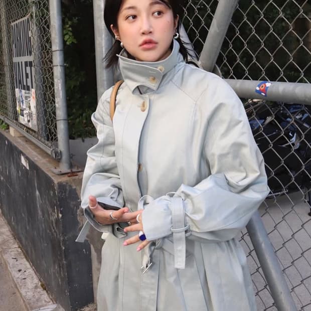 플리즈프로젝트 트렌치코트