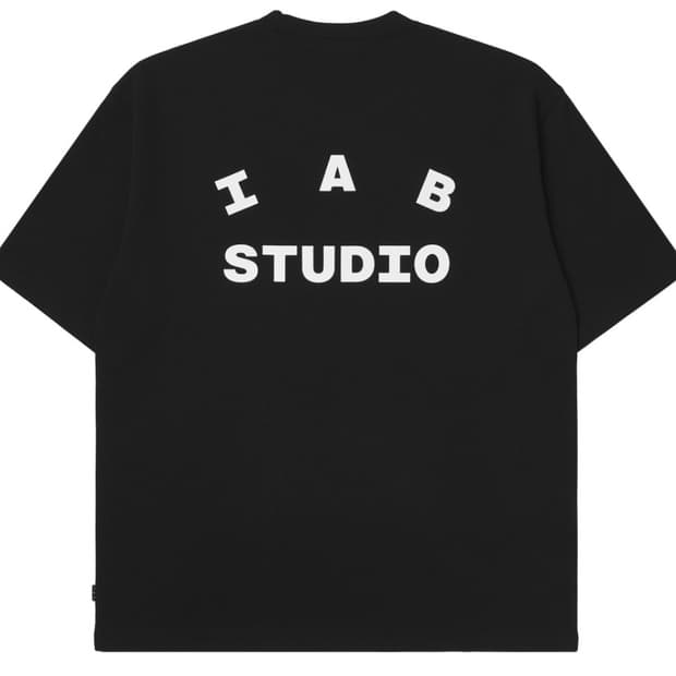 아이앱 스튜디오 티셔츠 블랙 화이트 검정 반팔티