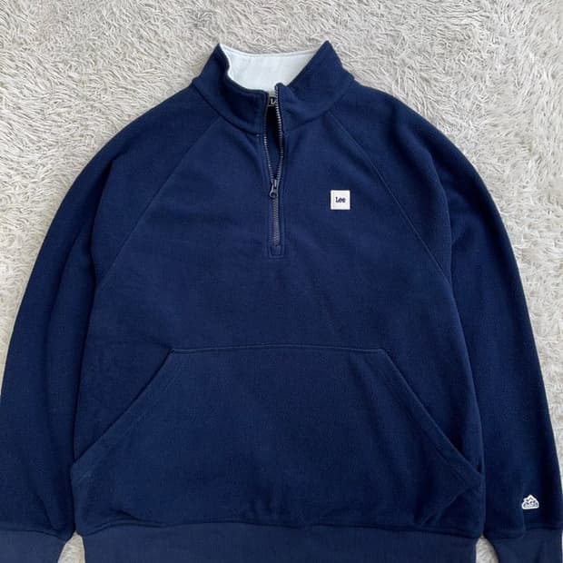 LEE 리 후리스 반집업 맨투맨/#2914