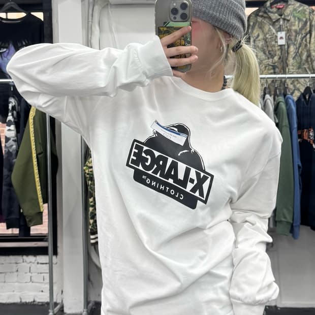 XLarge 엑스라지 빅로고 롱슬리브