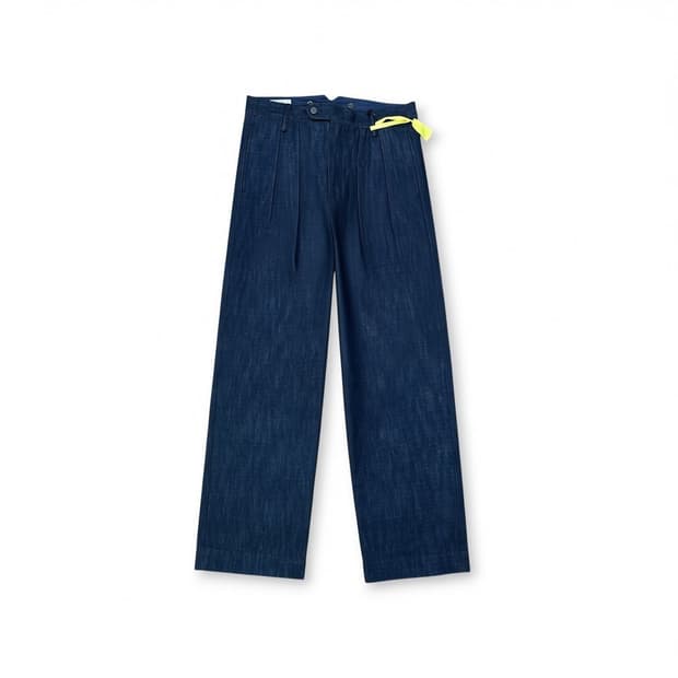 레드토네이도 핀턱 데님 팬츠