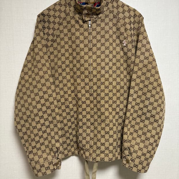 [50/새상품급] 구찌 자카드 집업 자켓