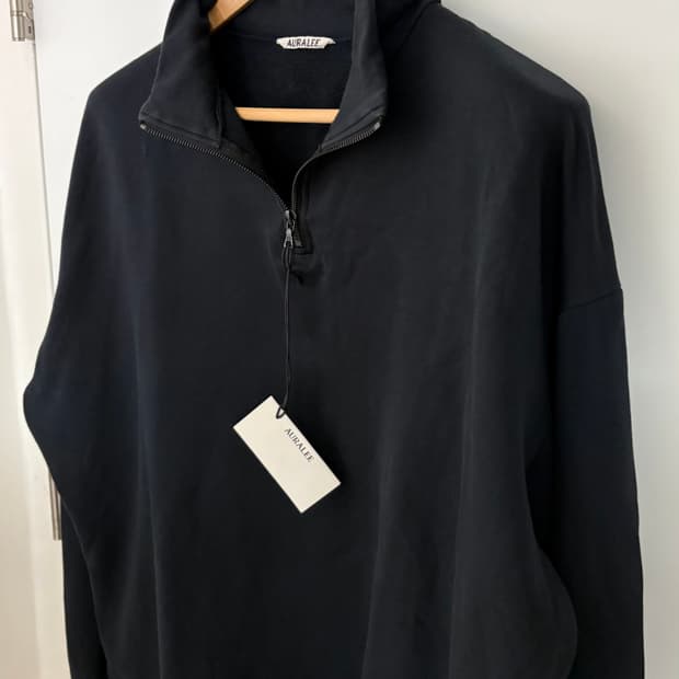 오라리 하프 집 풀오버 5 사이즈