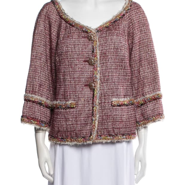 샤넬 트위드 자켓 [ 55 ]