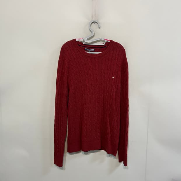 타미힐피거 남성 램스울 니트 M 