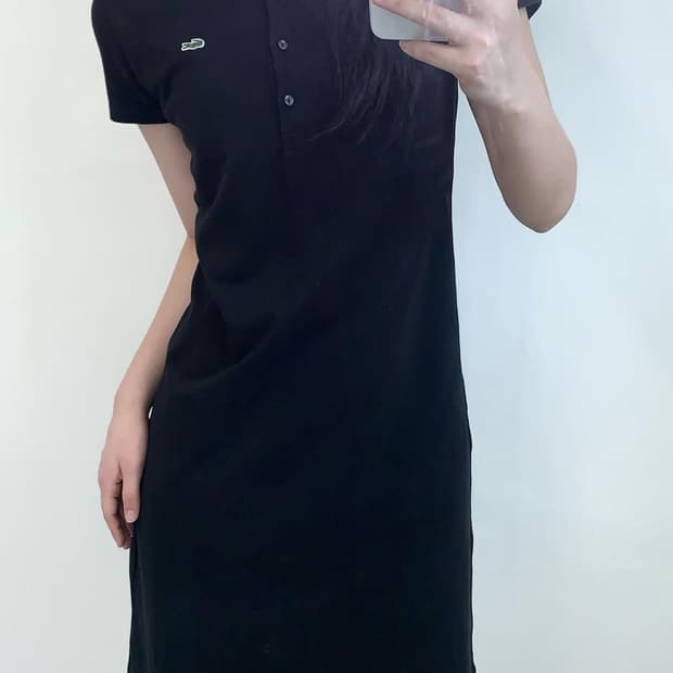 Lacoste 라코스테 블랙 PK 원피스 
