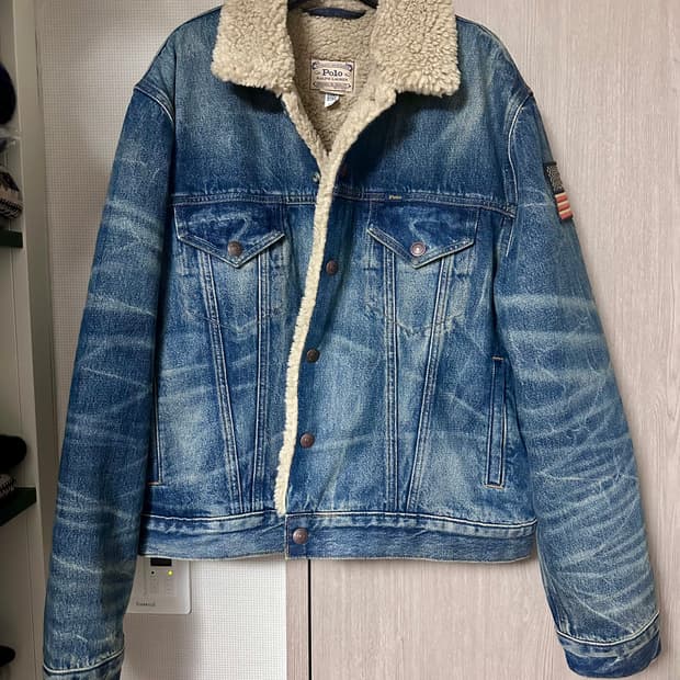 폴로 플리스 트러커 새제품 (고윤정 착용)