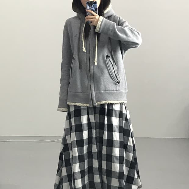 BURBERRY BLACK LABEL Zip Up Hoodie