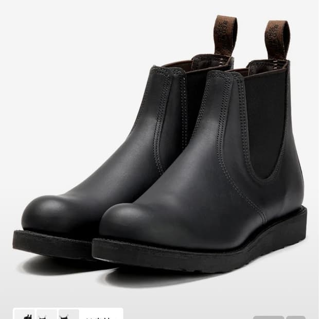 레드윙 3194 첼시 블랙 280