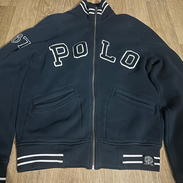 빈티지 폴로 집업