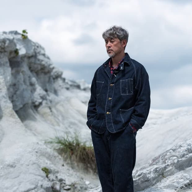 본쿠라 boncoura 데님 커버올 자켓