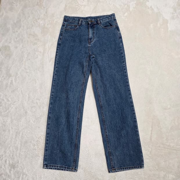 (M)여성 일자핏 데님 팬츠