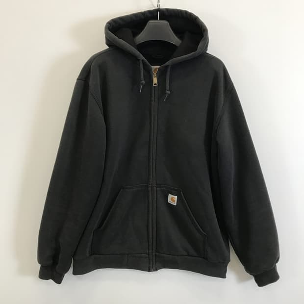 칼하트 레인디펜더 써멀 후드집업 블랙 [M]