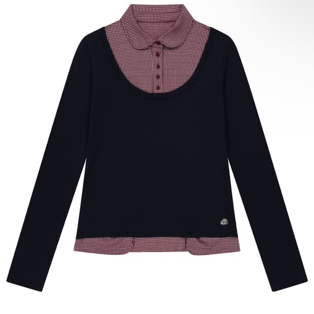 코이세이오) Reversible Collar Longsleeves NA