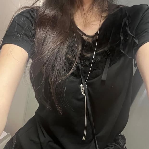 꼼데가르송 트리콧 티셔츠