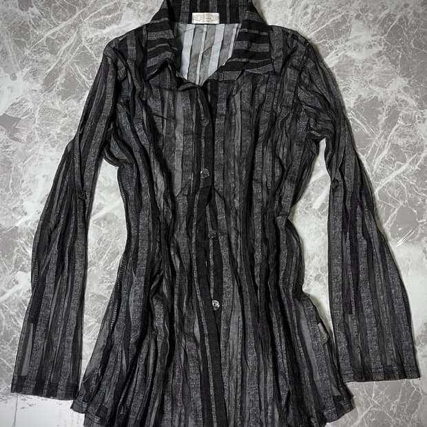 deep brown stripe shirts