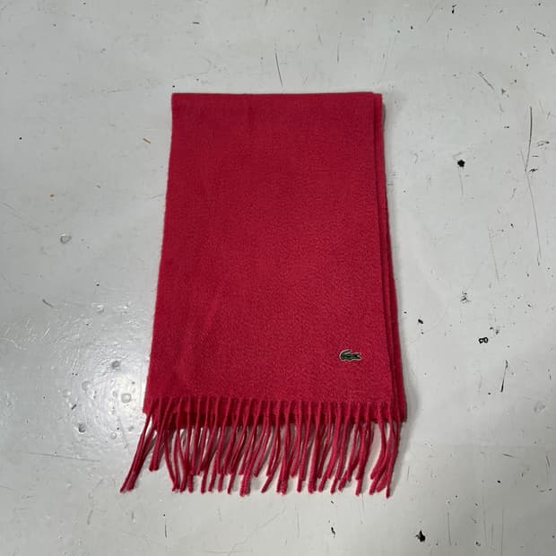 라코스테 캐시미어혼방 목도리