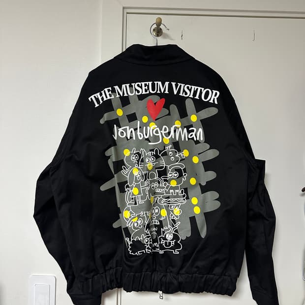 더뮤지엄비지터 존버거맨 자켓 L