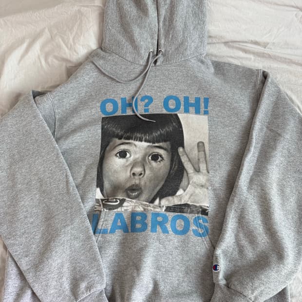 라브로스x챔피온 후드티