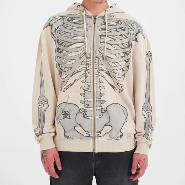 에드하디 아일렛 스켈레톤 본 후드집업