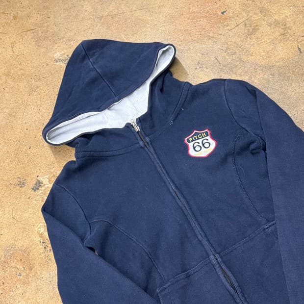 아베크롬비 네이비 후드집업