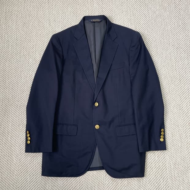 브룩스 브라더스 금장 테일러드 자켓 