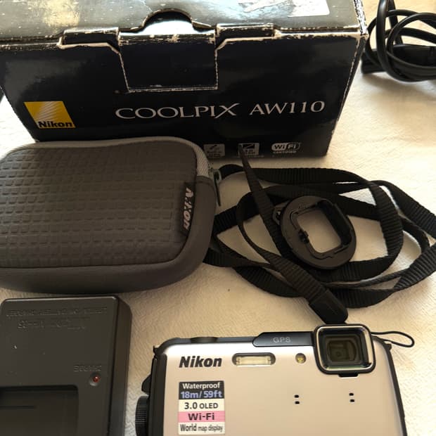 니콘 쿨픽스 aw110 coolpix