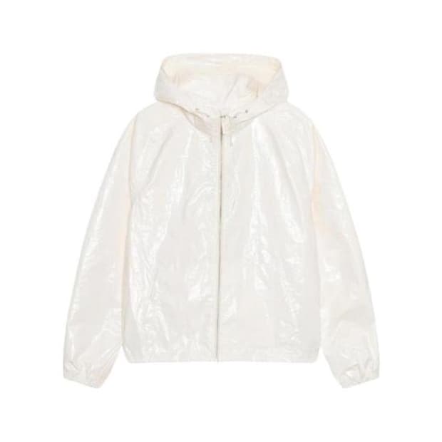 스투시 비치 쉘 코티드 립스탑 바람막이 자켓