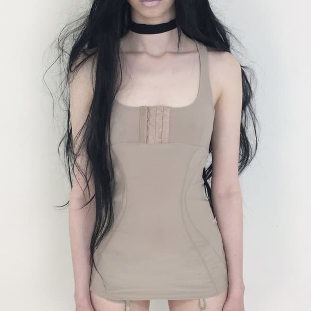 Bonnae Corset mini dress (Skin)