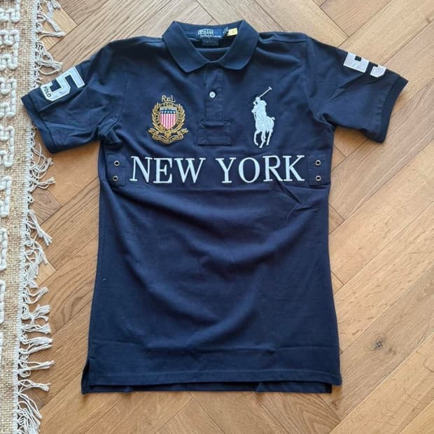 폴로 polo 빅포니 반팔