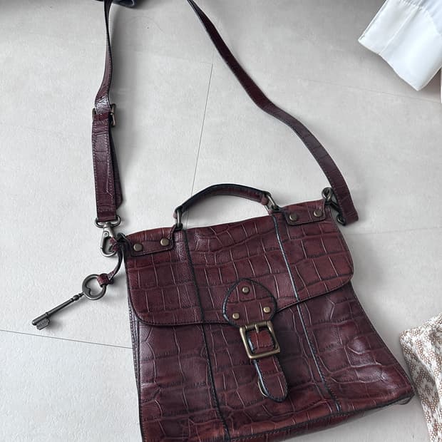 fossil 파슬 크로스 백 가죽가방