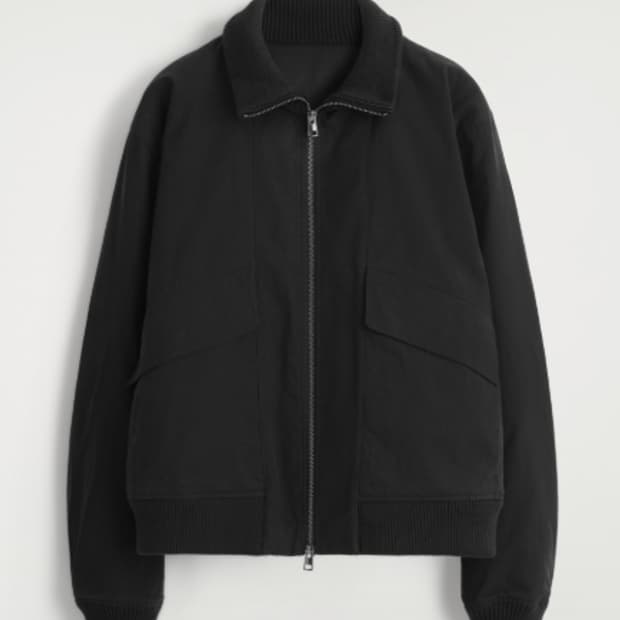 [XL]코스 패디드 코튼 플라이트 재킷