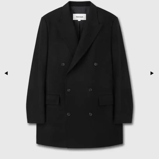 토니웩 울 캐시미어 더블 자켓