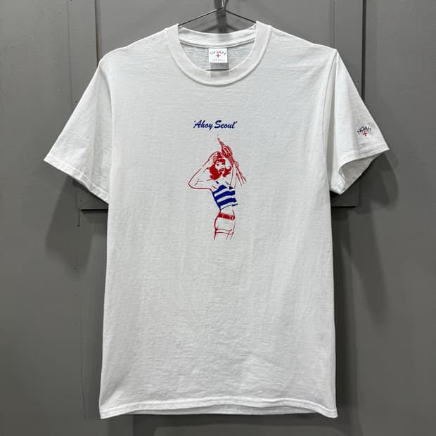 S 노아 (NOAH) 아호이 서울(Ahoy Seoul) 반팔 티셔츠