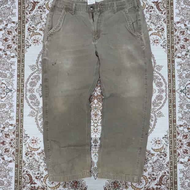 Carhartt칼하트 카펜터 팬츠 탄 36*30