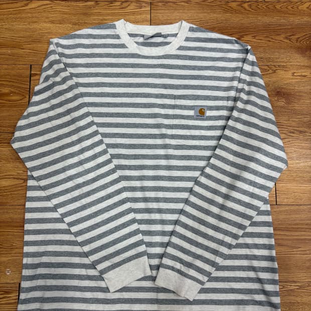칼하트 wip 스트라이프 긴팔
