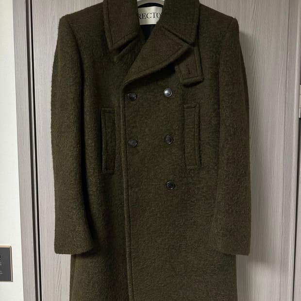 (S) 25fw 렉토 라마울 빈티지 피코트