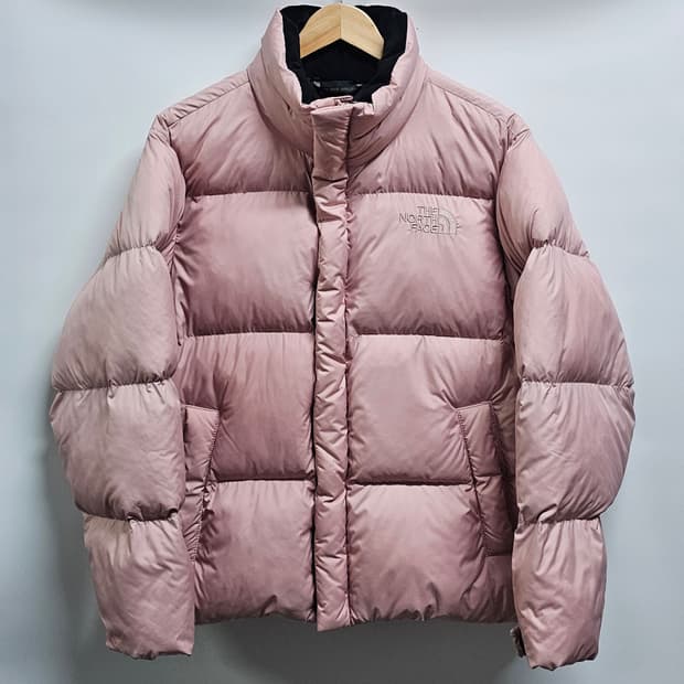 노스페이스 핑크 푸퍼 패딩 점퍼 85