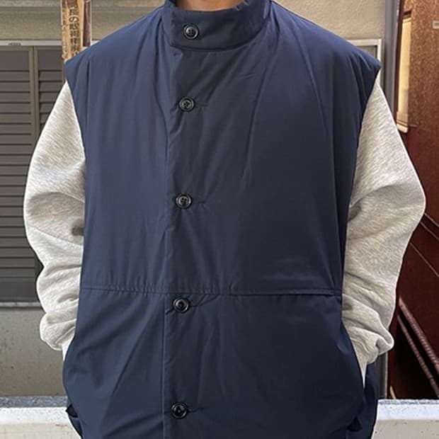 (XL) 나나미카 인술레이션 베스트 네이비