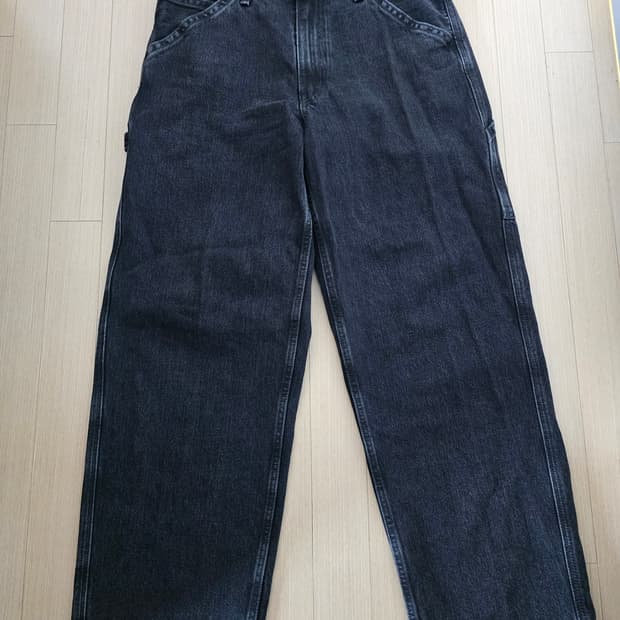 리바이스 실버탭 배기 카펜터 진 블랙 32