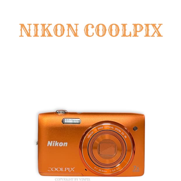 |소프트포커스🧡| 니콘 쿨픽스 s3500 빈티지 디지털 카메라 디카