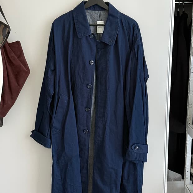 Name. (I am) 인디고데님 오버코트