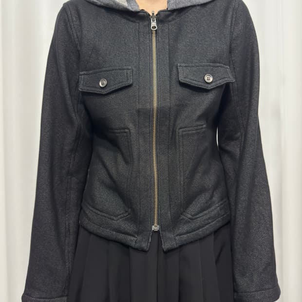 reversible hood jacket