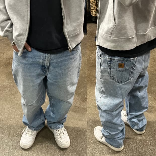 00s Carhartt  데미지 데님 팬츠 (38“)